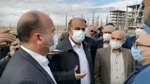  تصاویر بازدید وزیر راه از طرح نهضت ملی مسکن سمنان