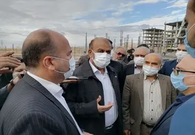  تصاویر بازدید وزیر راه از طرح نهضت ملی مسکن سمنان