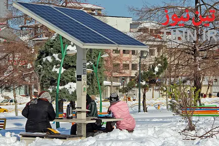 بارش برف در ارسباران،‌ بهشهر و لاهیجان