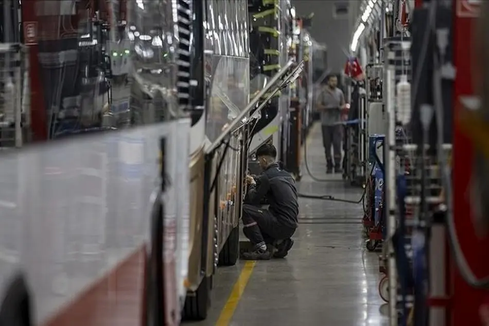 ثبت رکورد جدید صادرات اتوبوس از ترکیه