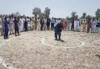 کلنگ ساخت بندخاکی نلینت چابهار به زمین زده شد
