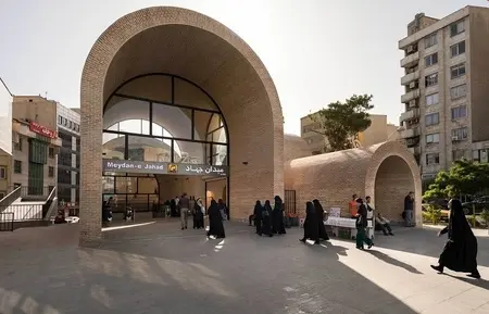 پلازا ایستگاه مترو جهاد (11)
