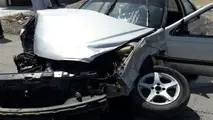 تصادف عجیب سمند و پژو در گچساران! 