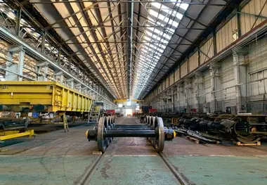 افزایش ۲۵درصدی تعمیرات واگن ها در راه آهن شمال غرب