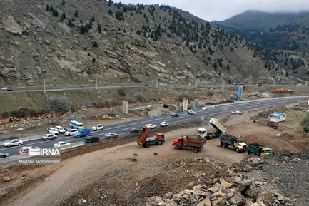 گزارش تصویری بهره برداری از آزادراه منجیل - رودبار (12)