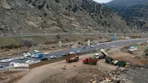 زیتون گیت علت ترافیک 14 کیلومتری در مسیر برگشت آزادراه منجیل رودبار