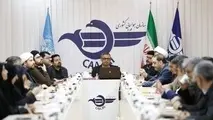 دیدار فرماندهان بسیج صنعت هوانوردی با سرپرست سازمان هواپیمایی کشوری 