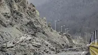 ریزش کوه محور درام به نوکیان در شهرستان طارم را مسدود کرد