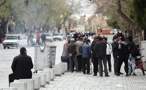 شرایط عجیب فاصله‌گذاری اجتماعی در همدان