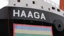 ESL Shipping’s second LNG-fueled dry cargo vessel was named Haaga