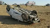 ۱۱ مصدوم و فوتی در تصادف زنجیره‌ای محور آبادان به اهواز