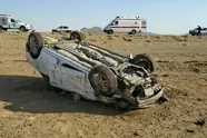۱۱ مصدوم و فوتی در تصادف زنجیره‌ای محور آبادان به اهواز