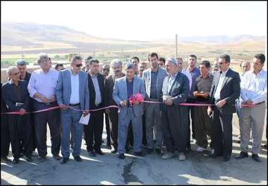 افتتاح راه روستایی در شهرستان سقز کردستان
