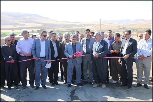 افتتاح راه روستایی در شهرستان سقز کردستان