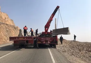 نقاط پرتگاهی محور طالقان ـ هشتگرد ایمن‌ سازی می‌ شود