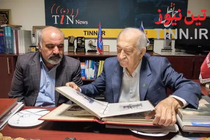 حضور مسعود تهرانچی در تحریریه تین‌نیوز