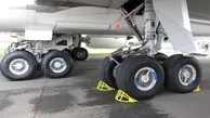 فیلم | تست چرخ هواپیما از نمایی نزدیک