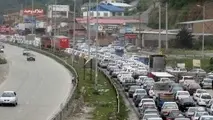 ترافیک سنگین در برخی جاده‌های شمالی