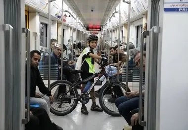 تجربه بیش از ۷ هزار شهروند سفر ترکیبی مترو و دوچرخه