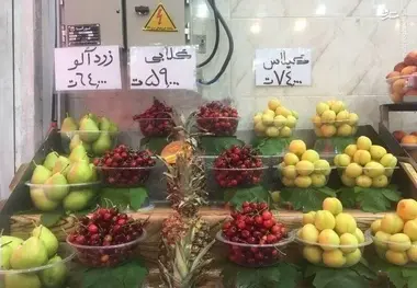 قیمت فضایی میوه‌های نوبرانه + عکس