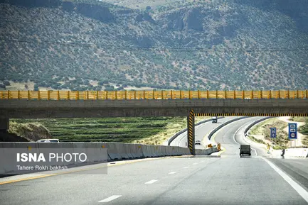 گزارش تصویری آزادراه شیراز اصفهان  (13)