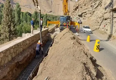 حذف نقاط پرحادثه در راه های روستایی شهرستان مشگین شهر 