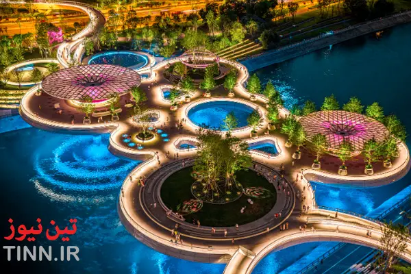 طراحی منحصر به فرد پل‌ عابر پیاده‌ در چنگدو چین + عکس و فیلم 