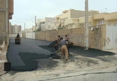 پخش و توزیع ۱۵ هزار تن آسفالت در سطح شهر اراک