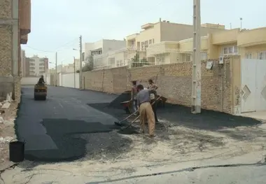 پخش و توزیع ۱۵ هزار تن آسفالت در سطح شهر اراک
