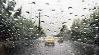  بارندگی در جاده های شمالی خراسان رضوی