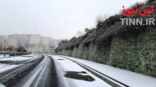 تهران در برف
