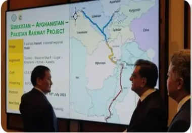 رقابت با کریدور های ایرانی؛ تکمیل راه آهن ترانس افغان تا سال ۲۰۲۷ میلادی 