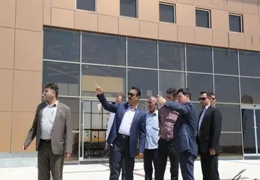 حضور مدیرعامل راه آهن ترکمنستان در پایانه ریلی اینچه برون