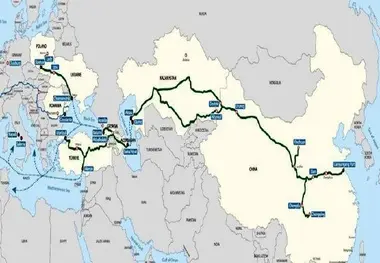  گران بودن حمل از مسیر رقیب ایران؛ کریدور میانی به عنوان مسیر جایگزین چین-اروپا برای تجار گران در می آید 