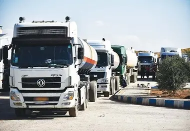 سهمیه سوخت کامیون داران شارژ نمی شود!