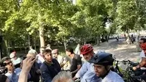 آذری جهرمی به پویش سه‌شنبه‌های بدون خودرو پیوست