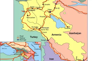 ارمنستان آماده لغو محدودیت های ترانزیتی بین ترکیه و آذربایجان شد