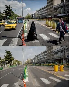 تهران قبل و بعد کرونا