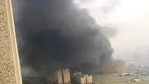 آتش‌سوزی «رزمال» مهار شد + عکس