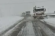 بارش برف و باران در محورهای چهارمحال و بختیاری