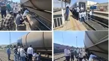 برگزاری دوره عملی ترمز هوایی واگن باری و مسافری در ایستگاه مسافری راه آهن اراک