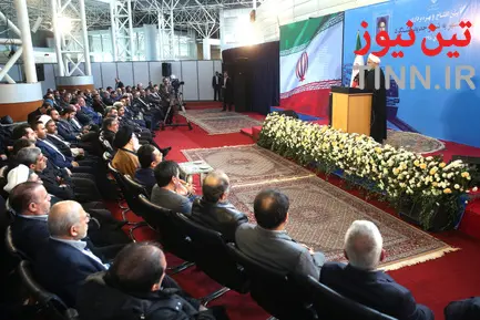 ایین افتتاح قطار برقی شهر جدید هشتگرد