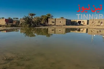 خسارت سیل در روستاهای« زرآباد سیستان و بلوچستان»