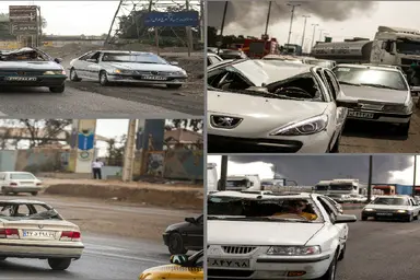 مالکان خودروهای فاقد بیمه آسیب دیده در بندر رجایی خسارت دریافت می کنند