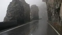 جاده چالوس بارانی در ترافیک هم زیبا است؟/ مسیر جنوب به شمال مسدود است