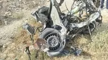 برخورد یک دستگاه پژو ۴۰۵ و یک دستگاه تریلی حادثه آفرید