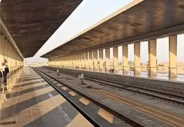 آغاز بهره برداری از ایستگاه راه آهن مهریز از اول آبان