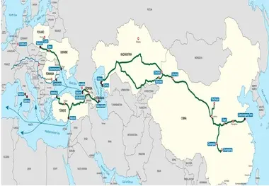 راهبرد حمل و نقل اکو تا ۲۰۳۵؛ مسیر ایران ـ ترکمنستان در کنار توسعه کریدور میانی