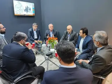 بازدید از غرفه شرکت پویش پژوهان