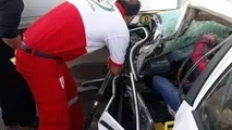 تصادف زنجیره ای در محور ایلام-حمیل ۶ مجروح برجا گذاشت